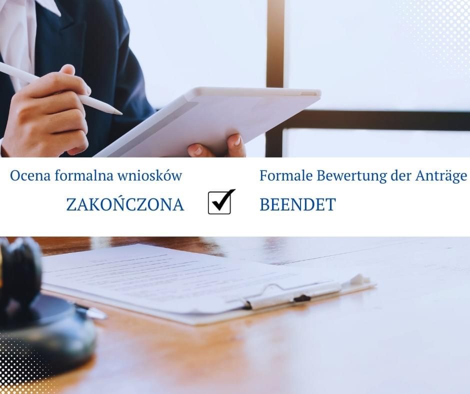 Abschluss formale Bewertung Abschluss formale Bewertung
