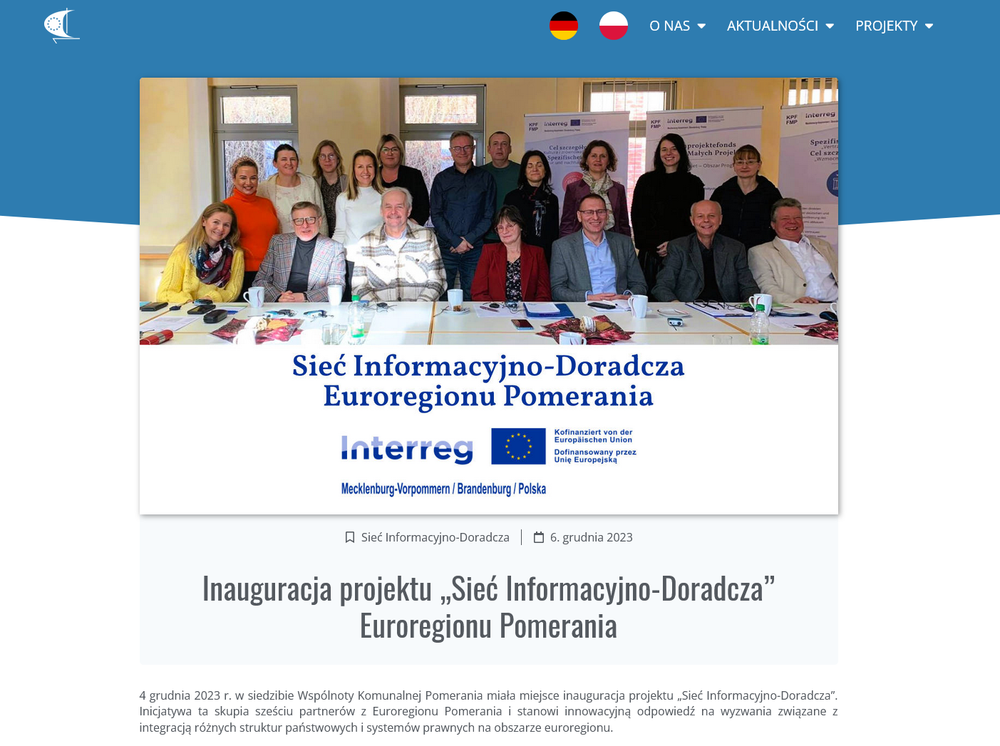 Inauguracja projektu SID